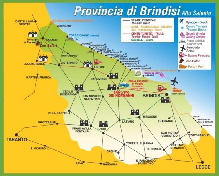 Puglia Low-Cost, Holiday Home Бриндизи Экстерьер фото